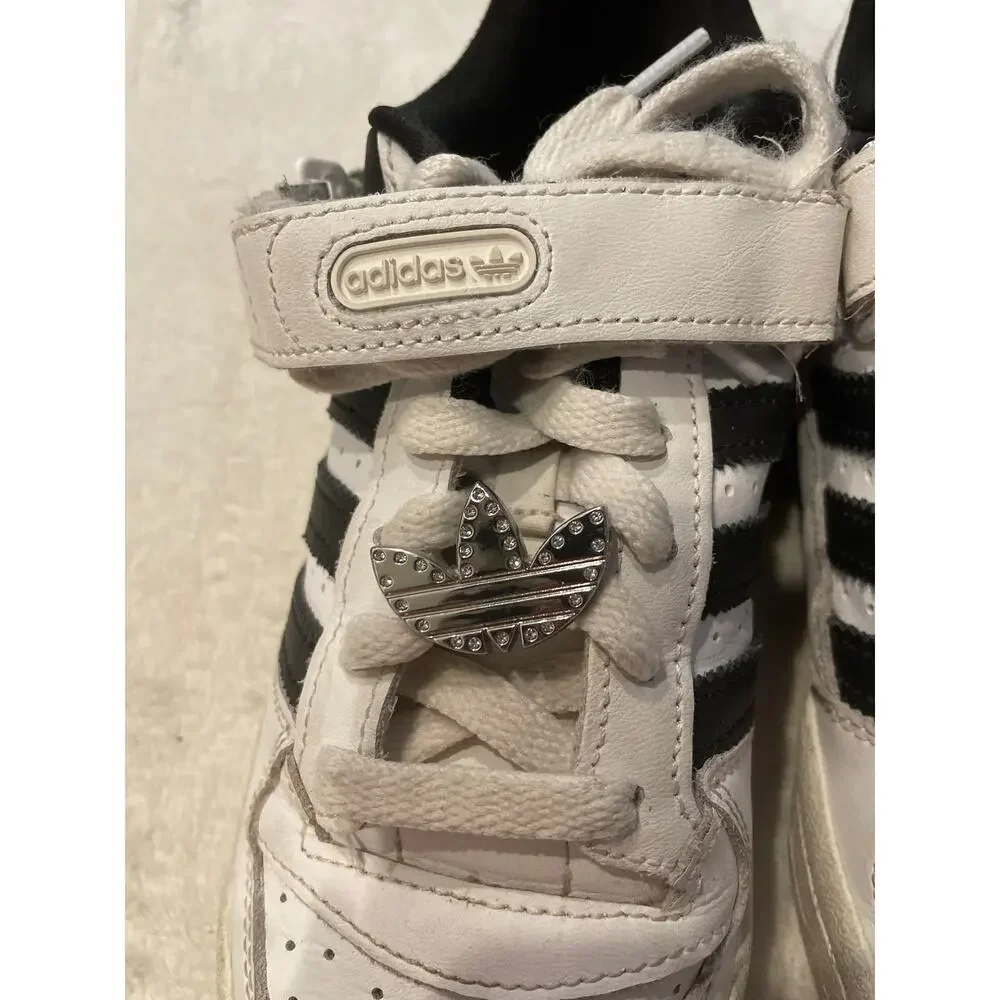ADIDAS Men's Forum 84 Low Shoes Size 5 Off White /Grey Four /Cloud White